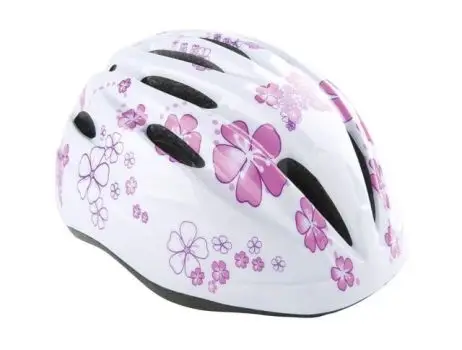 Children's bike helmet Pink/White - Accessories